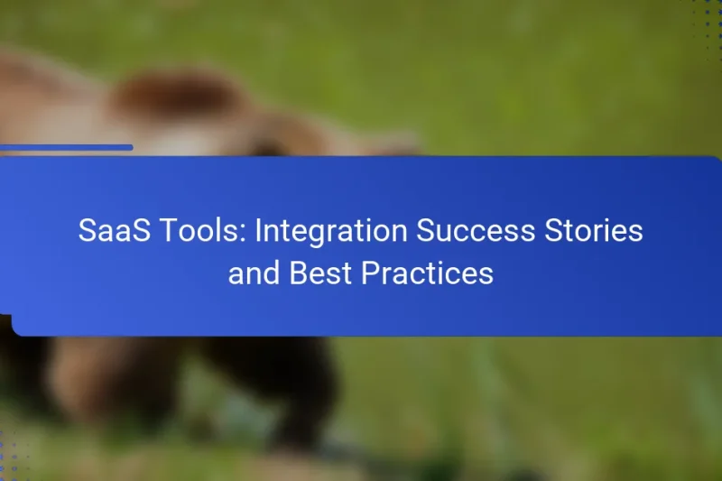 SaaS Tools: Integration Success Stories and Best Practices